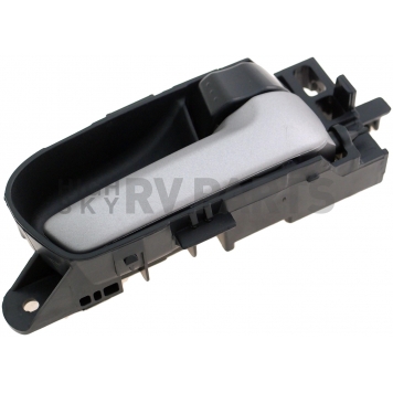 Help! By Dorman Interior Door Handle - Plastic Black Housing With Silver Lever Single - 83856-2