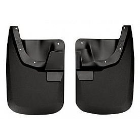 Husky Liner Mud Flap - Black Textured Thermoplastic Olefin Set Of 2 - 56681