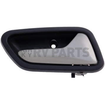 Help! By Dorman Interior Door Handle - Plastic Black Housing With Silver Lever Single - 83860