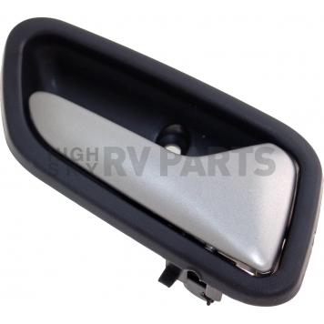 Help! By Dorman Interior Door Handle - Plastic Black Housing With Silver Lever Single - 83860-2
