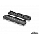 Romik USA Running Board Black Anodized Aluminum Stationary - 87382119