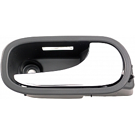 Help! By Dorman Interior Door Handle - Plastic Black Housing With Silver Lever Single - 81869