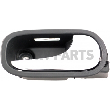 Help! By Dorman Interior Door Handle - Plastic Black Housing With Silver Lever Single - 81869