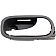 Help! By Dorman Interior Door Handle - Plastic Black Housing With Silver Lever Single - 81869