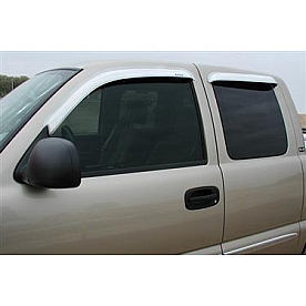 Stampede Rainguard - Chrome Plated Plastic Set Of 4 - 60128