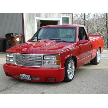 Street Scene Grille - Silver Steel - 95078565-1