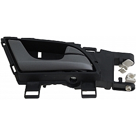 Help! By Dorman Interior Door Handle - Plastic Black Housing With Silver Lever Single - 81889