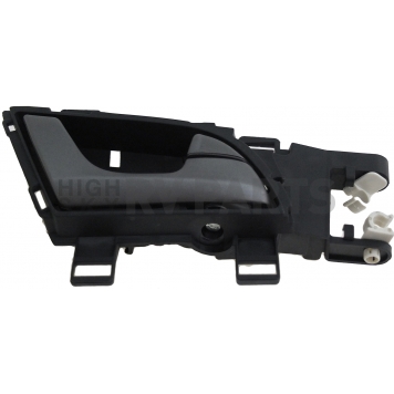 Help! By Dorman Interior Door Handle - Plastic Black Housing With Silver Lever Single - 81889