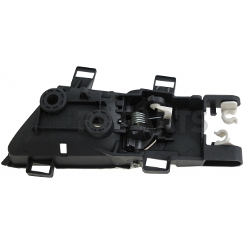 Help! By Dorman Interior Door Handle - Plastic Black Housing With Silver Lever Single - 81889-1