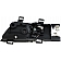 Help! By Dorman Interior Door Handle - Plastic Black Housing With Silver Lever Single - 81889