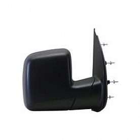 K-Source Exterior Mirror Manual OEM Black Single - 61119F