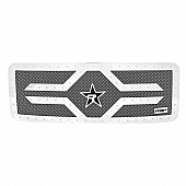 RBP (Rolling Big Power) Grille Insert - Chrome Plated Stainless Steel Rectangular - 551564