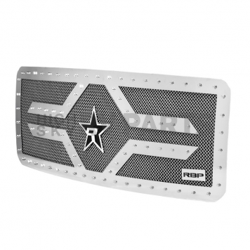 RBP (Rolling Big Power) Grille Insert - Chrome Plated Stainless Steel Rectangular - 551564-1
