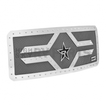 RBP (Rolling Big Power) Grille Insert - Chrome Plated Stainless Steel Rectangular - 551564-2