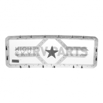 RBP (Rolling Big Power) Grille Insert - Chrome Plated Stainless Steel Rectangular - 551564-3