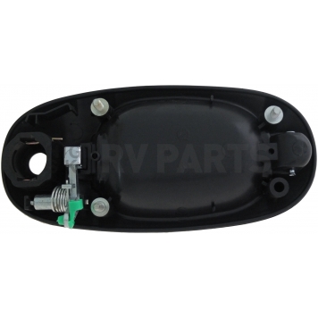 Help! By Dorman Exterior Door Handle - Plastic Silver Lever And Black Housing Single - 93604-1
