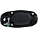Help! By Dorman Exterior Door Handle - Plastic Silver Lever And Black Housing Single - 93604