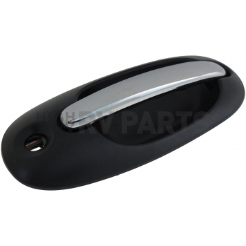 Help! By Dorman Exterior Door Handle - Plastic Silver Lever And Black Housing Single - 93604-2