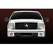 RBP (Rolling Big Power) Grille Insert - Black Powder Coated  Rectangular - 651568
