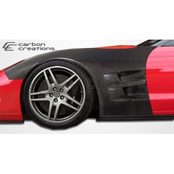 Extreme Dimensions Fender - Carbon Fiber Clear Gloss UV Coated Set Of 2 - 105704-1