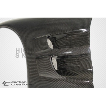 Extreme Dimensions Fender - Carbon Fiber Clear Gloss UV Coated Set Of 2 - 105704-6