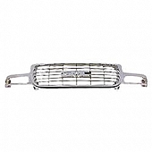 ProEFX Grille - Horizontal Bar Silver ABS Plastic - EFX3450AC