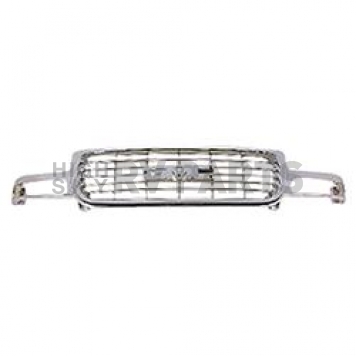 ProEFX Grille - Horizontal Bar Silver ABS Plastic - EFX3450AC