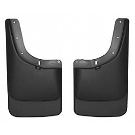 Husky Liner Mud Flap - Black Textured Thermoplastic Olefin Set Of 2 - 57701