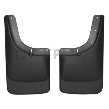 Husky Liner Mud Flap - Black Textured Thermoplastic Olefin Set Of 2 - 57701