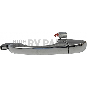 Help! By Dorman Exterior Door Handle - Plastic Silver/ Black Single - 81369