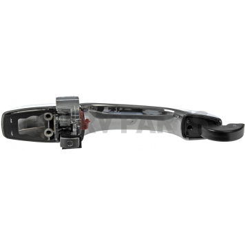 Help! By Dorman Exterior Door Handle - Plastic Silver/ Black Single - 81369-1