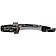 Help! By Dorman Exterior Door Handle - Plastic Silver/ Black Single - 81369