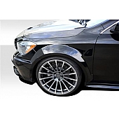 Extreme Dimensions Fender - Fiberglass Black Primered Set Of 2 - 112014