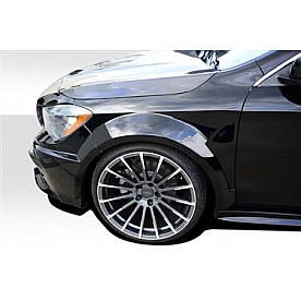 Extreme Dimensions Fender - Fiberglass Black Primered Set Of 2 - 112014
