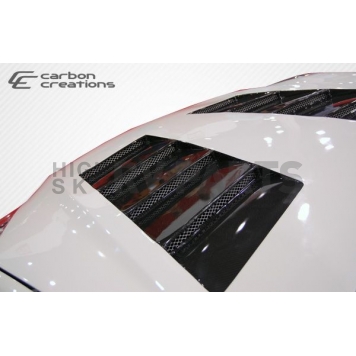 Extreme Dimensions Hood - Primered Fiberglass Black - 105837