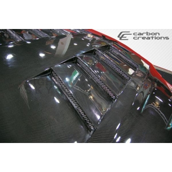 Extreme Dimensions Hood - Primered Fiberglass Black - 105837-4