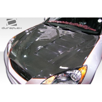 Extreme Dimensions Hood - Primered Fiberglass Black - 105837-5