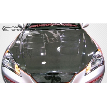 Extreme Dimensions Hood - Primered Fiberglass Black - 105837-6