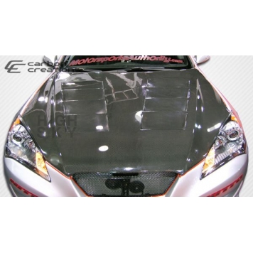 Extreme Dimensions Hood - Primered Fiberglass Black - 105837-8