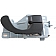 Help! By Dorman Interior Door Handle - Lever Plastic Gray Single - 93183