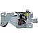 Help! By Dorman Interior Door Handle - Lever Plastic Gray Single - 93183