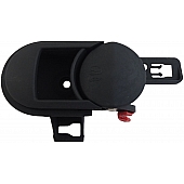 Help! By Dorman Interior Door Handle - Lever Plastic Black Single - 93189