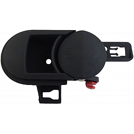 Help! By Dorman Interior Door Handle - Lever Plastic Black Single - 93189