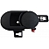 Help! By Dorman Interior Door Handle - Lever Plastic Black Single - 93189