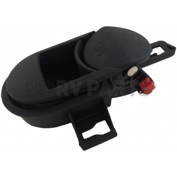 Help! By Dorman Interior Door Handle - Lever Plastic Black Single - 93189-2