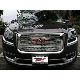 TFP (International Trim) Grille Insert - Mesh Trapezoid ABS Plastic Chrome Plated - 68246GI