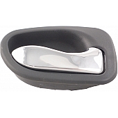 Help! By Dorman Interior Door Handle - Lever Plastic Gray Housing With Silver Lever Single - 92204