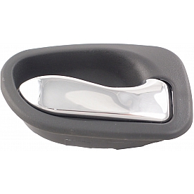 Help! By Dorman Interior Door Handle - Lever Plastic Gray Housing With Silver Lever Single - 92204