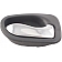 Help! By Dorman Interior Door Handle - Lever Plastic Gray Housing With Silver Lever Single - 92204