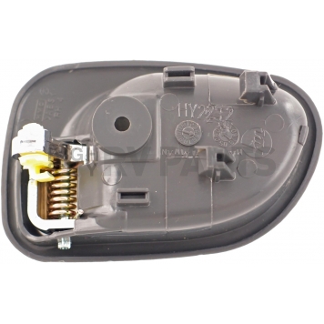 Help! By Dorman Interior Door Handle - Lever Plastic Gray Housing With Silver Lever Single - 92204-1